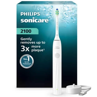 Philips Sonicare 2100 Electric Toothbrush, White, HX4021/01, 1 pc, Philips Sonicare