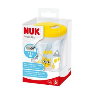 Action Evolution Cup with Straw, Yellow, 12 months+, 230 ml, Nuk