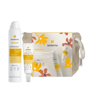 Repaskin, Sesderma Clear Spray mit LSF 50 (200 ml) + Invisible Fluid LSF 50+ (50 ml) Set