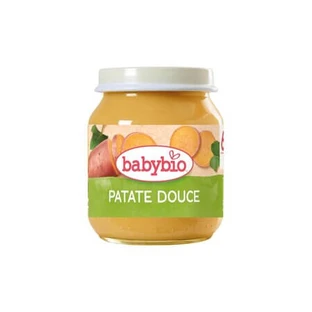 Biologische zoete aardappelpuree, 130, BabyBio