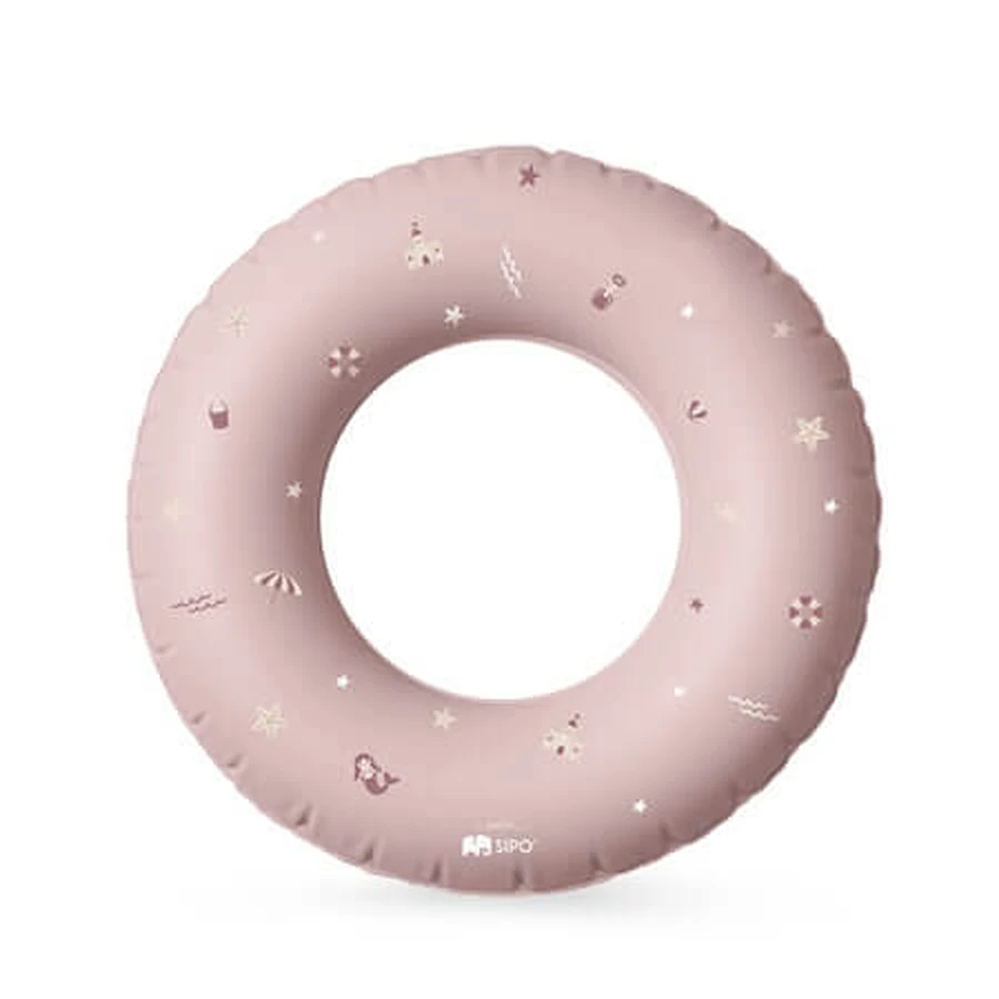 Aufblasbarer Schwimmring für Kinder, 50 cm, rosa, Alter 3–6 Jahre, Sipo