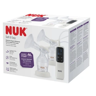 Elektrische Doppel-Milchpumpe „Soft & Easy“, Nuk
