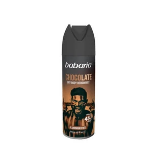 Aluminiumvrije deodorantspray voor mannen met 48 uur bescherming, chocolade, 200 ml, Babaria