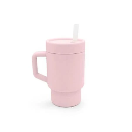 Silicone Cup for Kids, Pink, 290 ml, Melii
