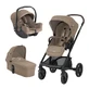 Joie Chrome 2 3-in-1-Multifunktionskinderwagen, Cashew