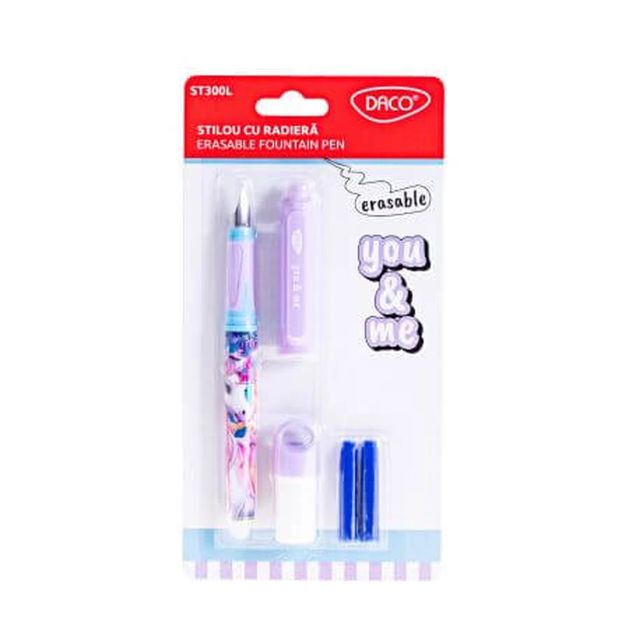 You & Me-pen met gum, Lila, Daco