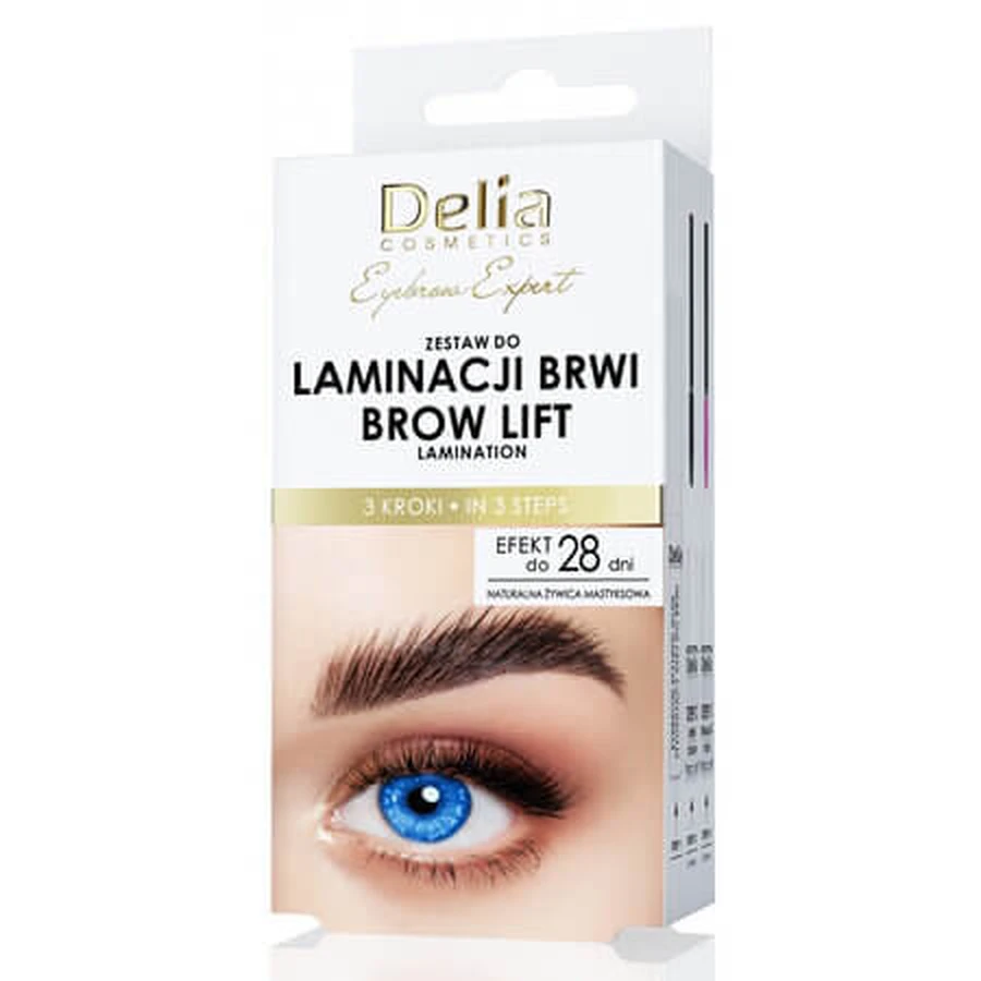 Kit de laminado de cejas, Delia Cosmetics