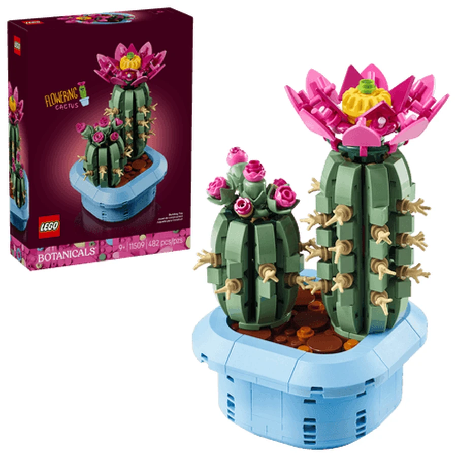 Botanicals: Bloeiende cactus, vanaf 9 jaar, 11509, 482 onderdelen, Lego