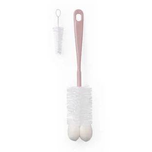 Flaschen- und Saugerbürste, rosa, Babyono