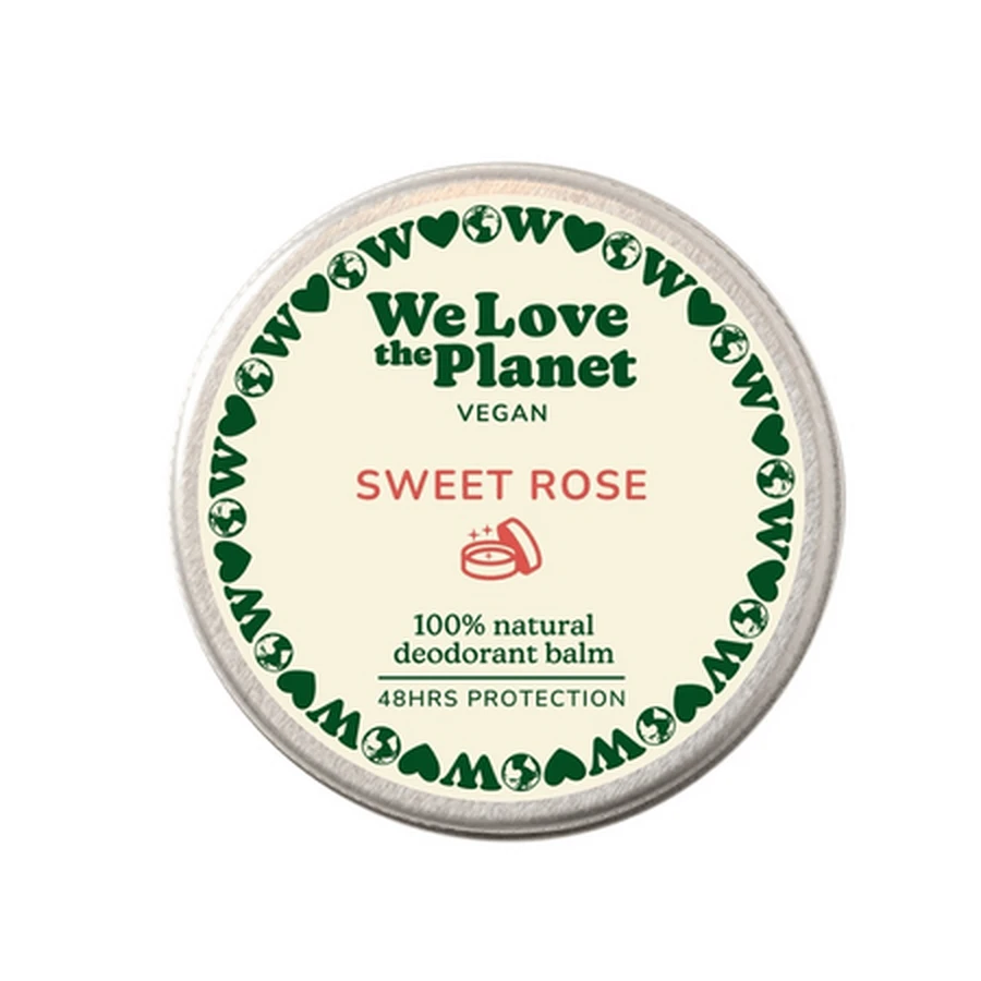 Desodorante natural en crema Sweet Rose, 35 g, We Love The Planet