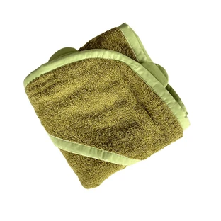 Serviette de bain à capuche, 100 x 100 cm, vert olive, Twindeco