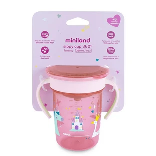 Tasse de transition anti-fuites, Fantasy, à partir de 6 mois, 1 pièce, Miniland