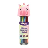 Rotuladores lavables en una caja con diseño de unicornio, paquete de 12, Strigo