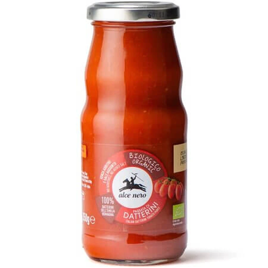 Organic Datterino Tomato Puree, 350 g, Alce Nero