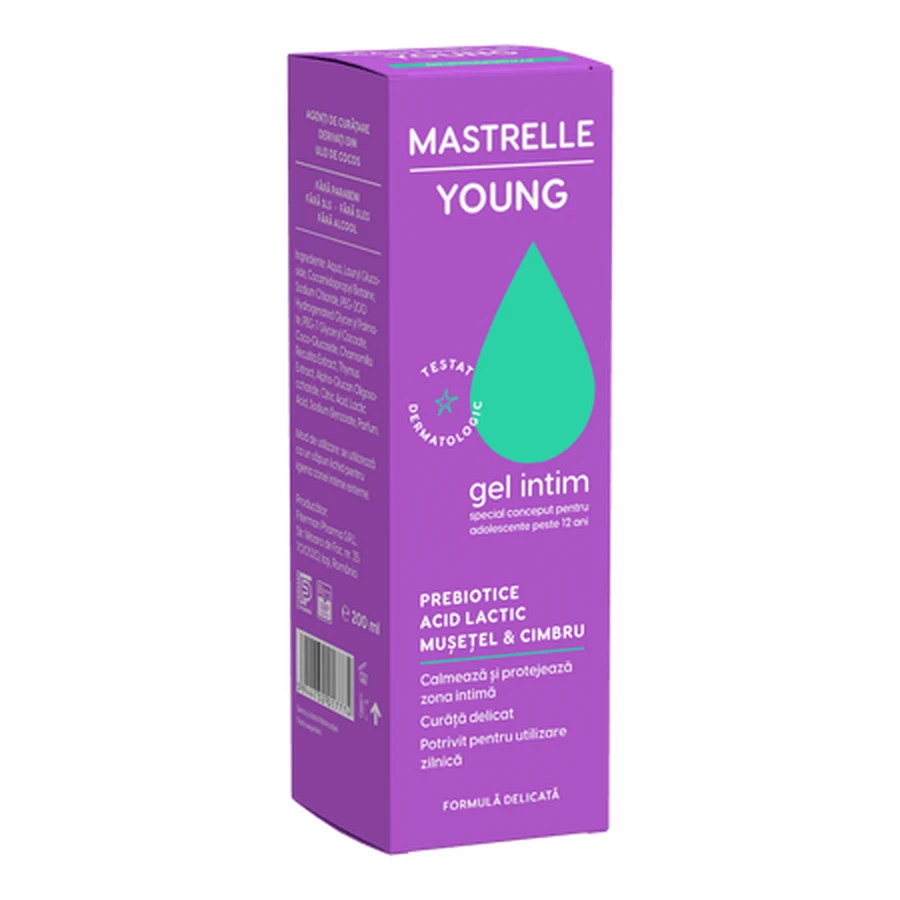 Gel íntimo Mastrelle Young, 200 ml, Fiterman Pharma