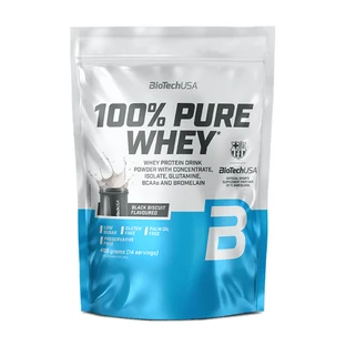 Batido de proteína de suero 100 % pura, galleta negra, 400 g, BioTechUSA
