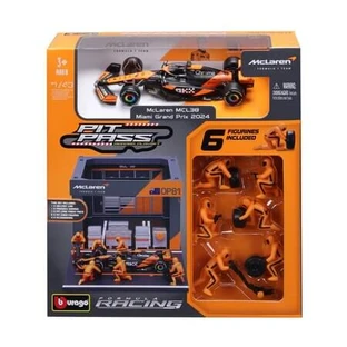 Modèle réduit de collection « F1 Pit Pass », échelle 1:43, Oscar Piastri, à partir de 3 ans, Bburago