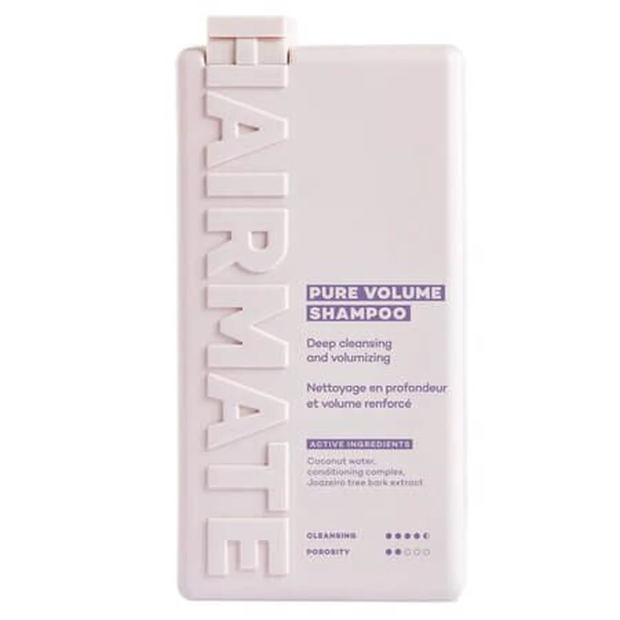 Champú voluminizador Pure Volume con agua de coco, 250 ml, Hairmate