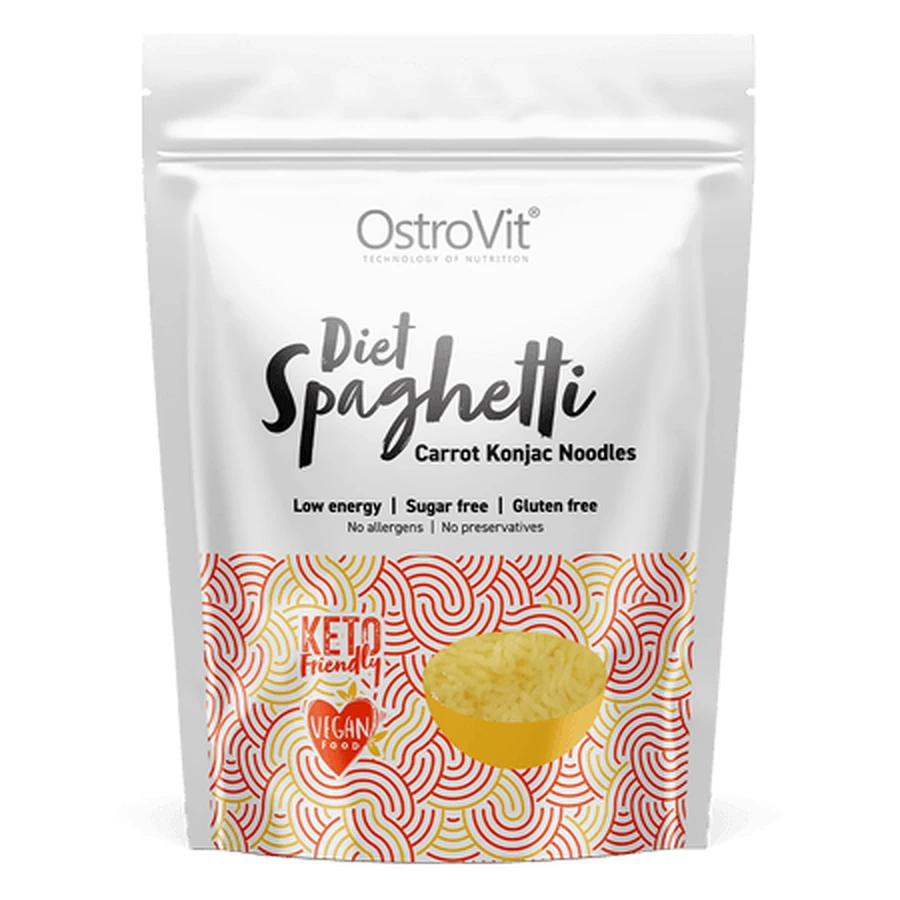Konjac-Diätnudeln mit Möhren, 400 g, OstroVit