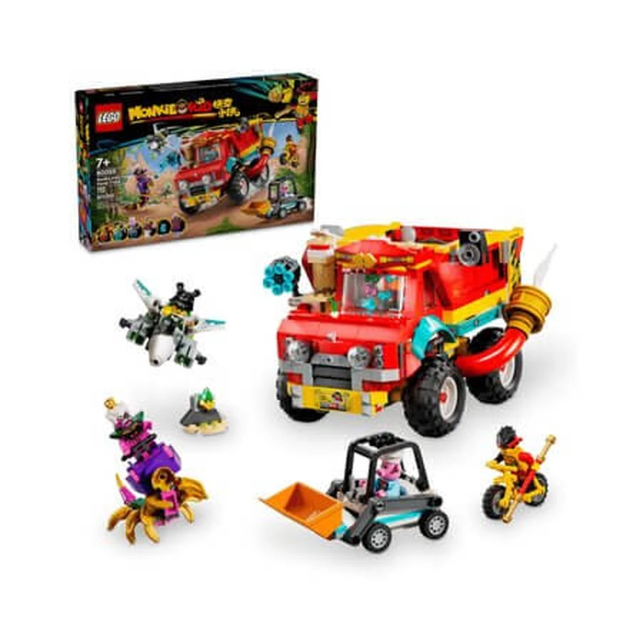 Camión eléctrico de Monkie Kid, a partir de 7 años, 80055, 712 piezas, Lego Monkie Kid