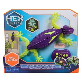 Purple Climbing Gecko with Remote Control, Ages 4+, Hex Bots