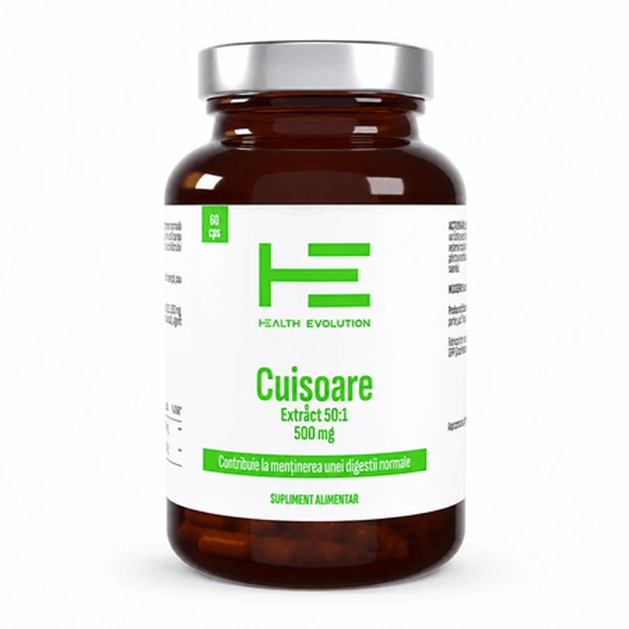 Clove Extract, 500 mg, 60 capsules, Health Evolution