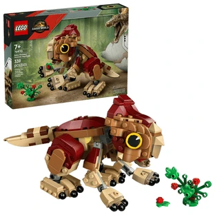 Jurassic World Dolores Aquilops Dinosaur Hatchling, Ages 7+, 339 pieces, Lego