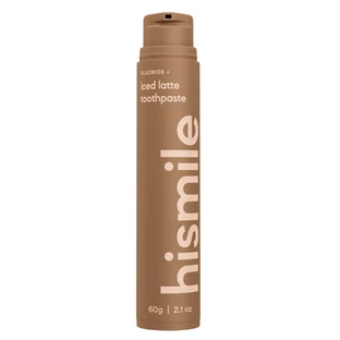 Fluoride Toothpaste, Iced Latte, 60 g, Hismile