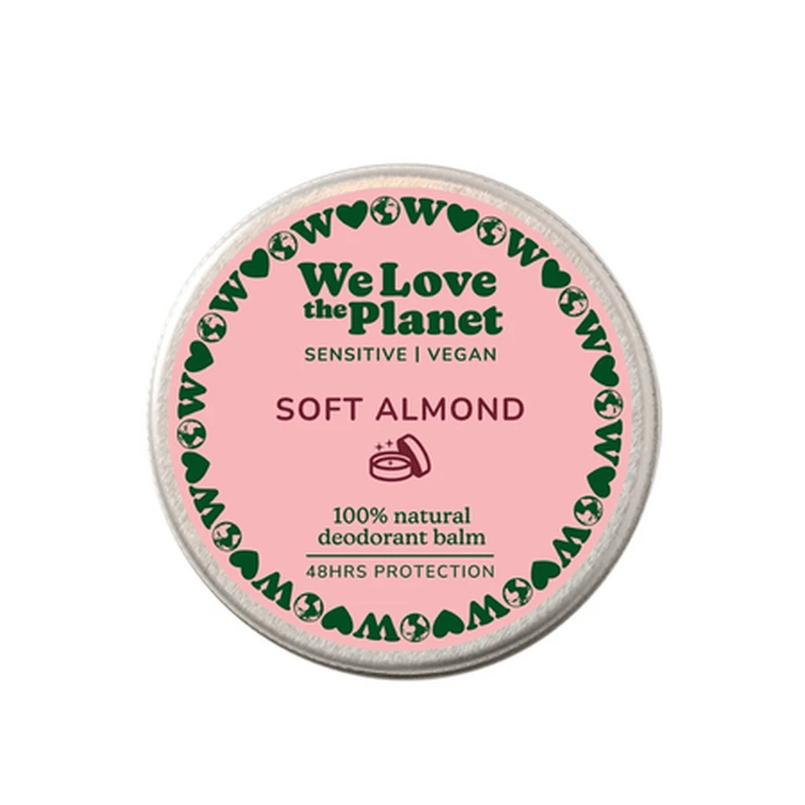 Soft Almond Natural Cream Deodorant, 35 g, We Love The Planet
