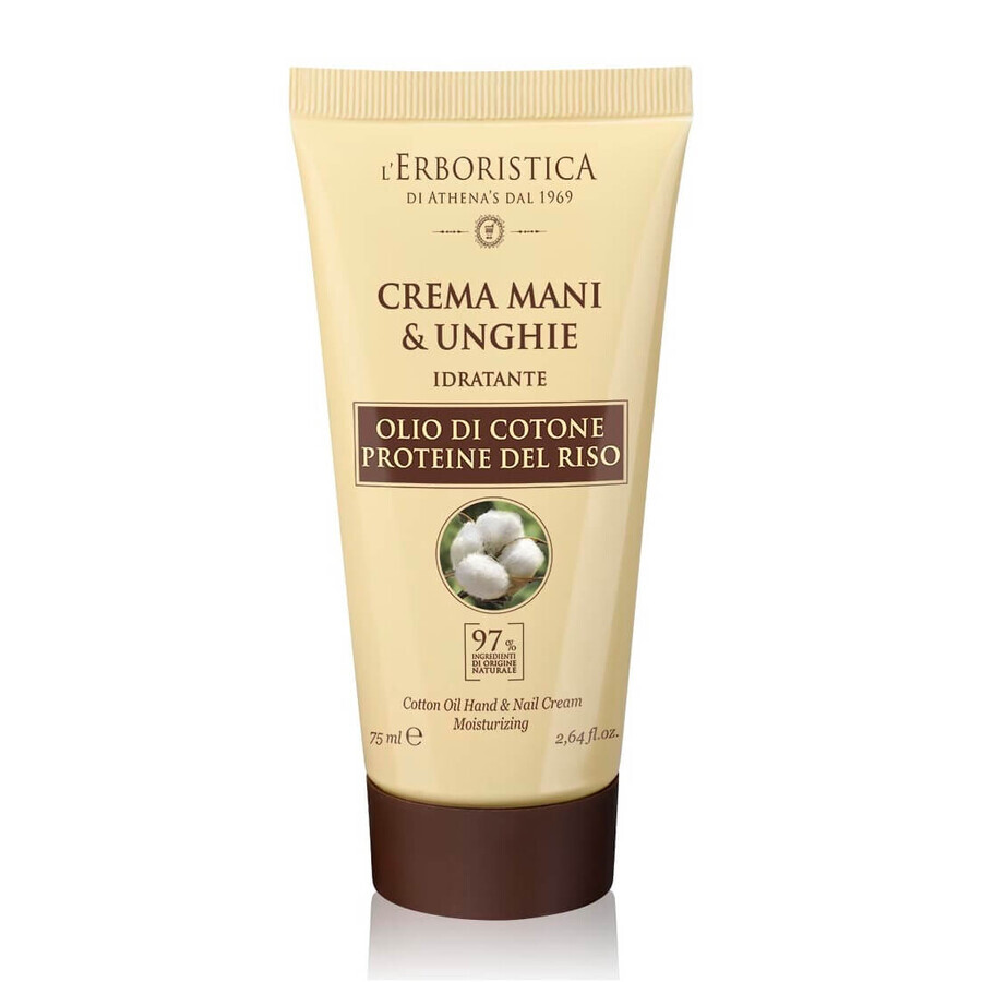 Acquista Athena's Crema Mani & Unghie All'Olio di Cotone e Proteine del Riso 75ml Athena's Crema Mani & Unghie All'Olio di Cotone e Proteine del Riso 75ml