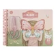 Boek met uitknipmaskers, stickers en een schaar inbegrepen — Rosa, vanaf 3 jaar, Little Dutch