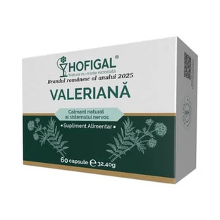 Valeriana, 60 cápsulas, Hofigal