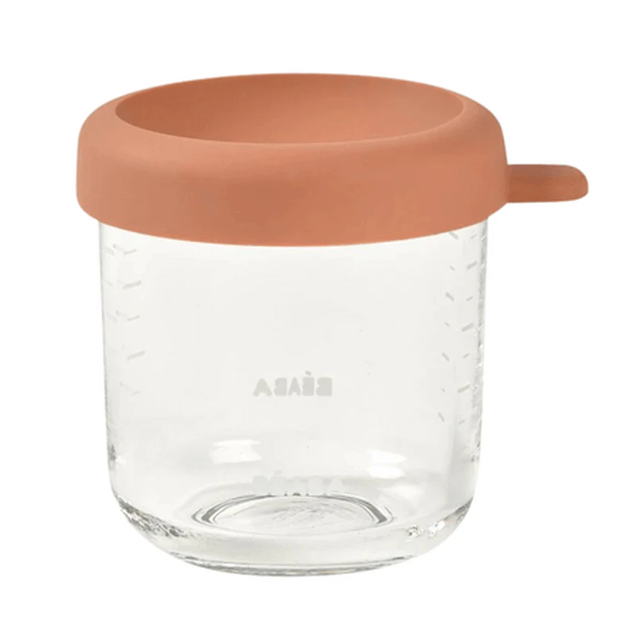 Luftdichter Glasbehälter, Terrakotta, 250 ml, Beaba