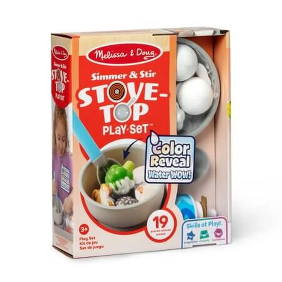 Kleurveranderende kookspeelset, Water Wow, vanaf 3 jaar, 19-delig, Melissa & Doug