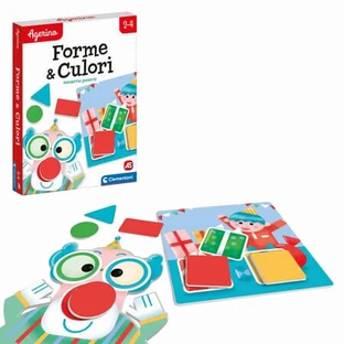 Juego educativo interactivo de Agerino: Formas y colores, de 2 a 4 años, Clementoni