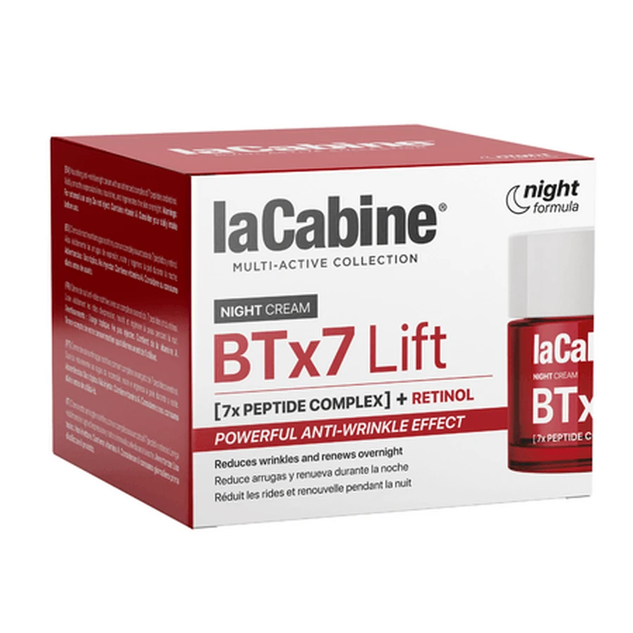 Crème de nuit liftante BTx7 Lift, 50 ml, La Cabine