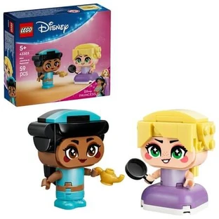 Mini-princesas Jasmine y Rapunzel, a partir de 5 años, 43303, 59 piezas, Lego Disney