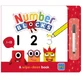 „Schreiben und Löschen“-Arbeitsheft, Zahlen 1–10, ab 3 Jahren, NumberBlocks