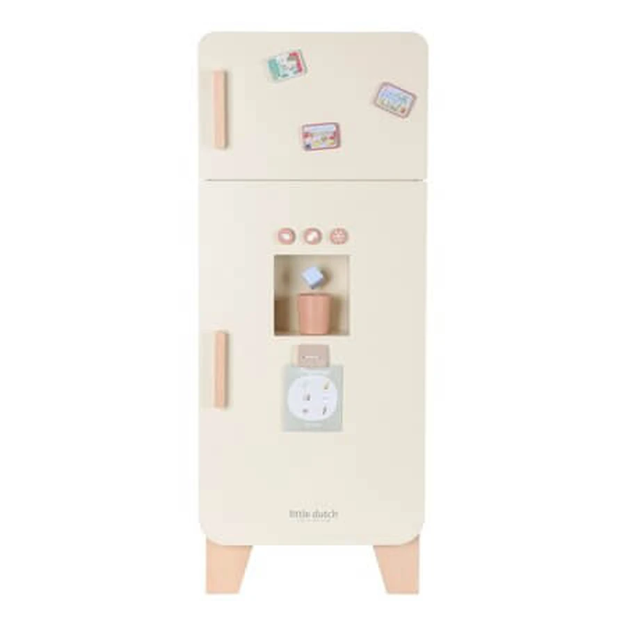 FSC Essentials Wooden Refrigerator, Ages 3+, Little Dutch