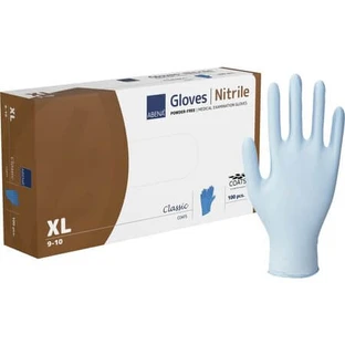Nitril-onderzoekshandschoenen, XL, blauw, Abena