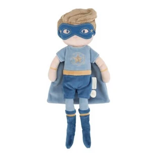 Muñeco de tela «Jim, el superhéroe», 35 cm, a partir de 12 meses, Little Dutch