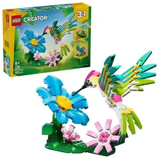 Wild Animals, Colorful Hummingbird, Ages 8+, 31384, 312 pieces, Lego Creator 3-in-1