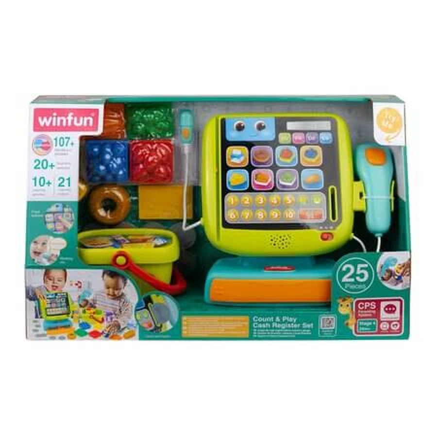 Kassa-set met accessoires, vanaf 24 maanden, Winfun