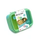 Bento Lunch Box with Removable Compartment, Blue Mint Lime, 880 ml, Melii