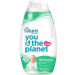 Konzentriertes Waschgel für Babywäsche, Aloe, 1,8 Liter, Future