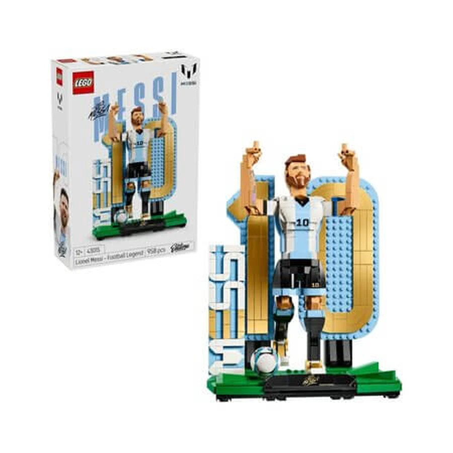 Lionel Messi Soccer Legend, Ages 12+, 43015, 958 pieces, Lego