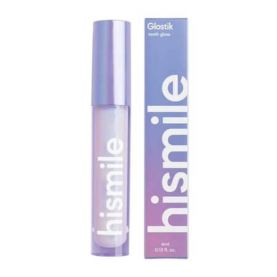 Glostik Tooth Teeth Whitening Gloss, 4 ml, Hismile
