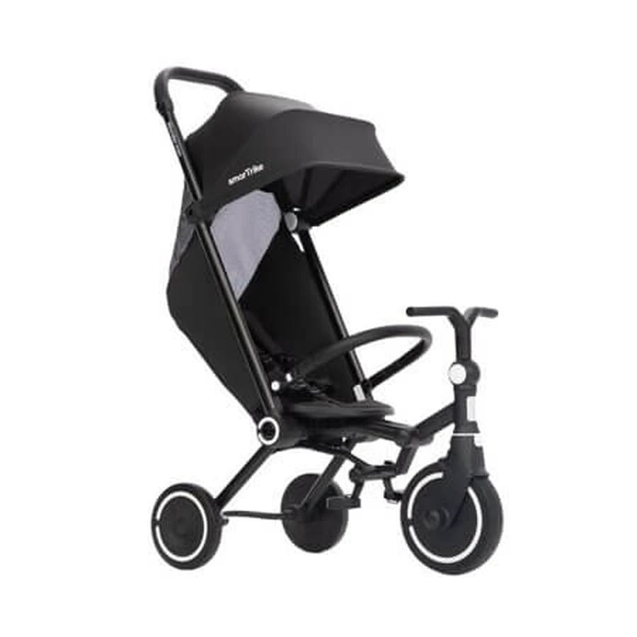 Wonder Max Multifunctional Tricycle, Jet Black, 6 months–3 years, SmarTrike