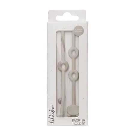 Platinum Silicone Pacifier Chain, Sand, +0 months, 1 piece, Kikka Boo