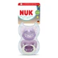 Lot de tétines Day&Night First Choice Classic, rose, 18 à 36 mois, lot de 2, Nuk